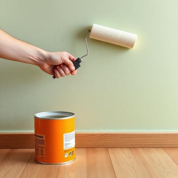 Pintura interior em Palmela